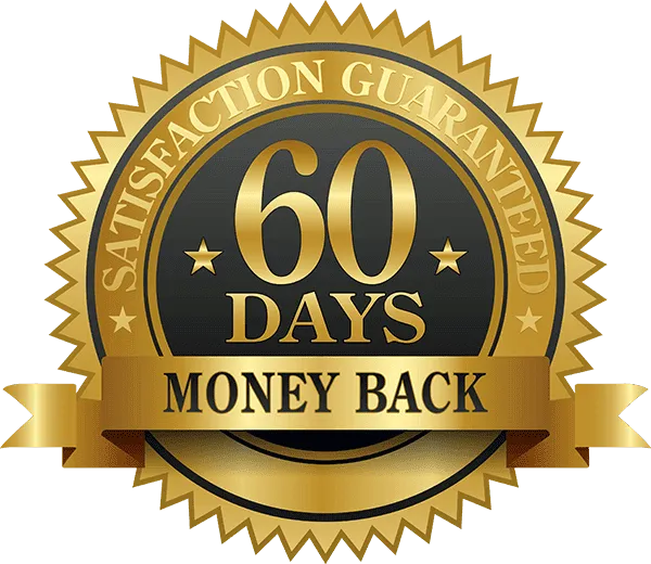 Venus Factor 60 day money back guarantee badge